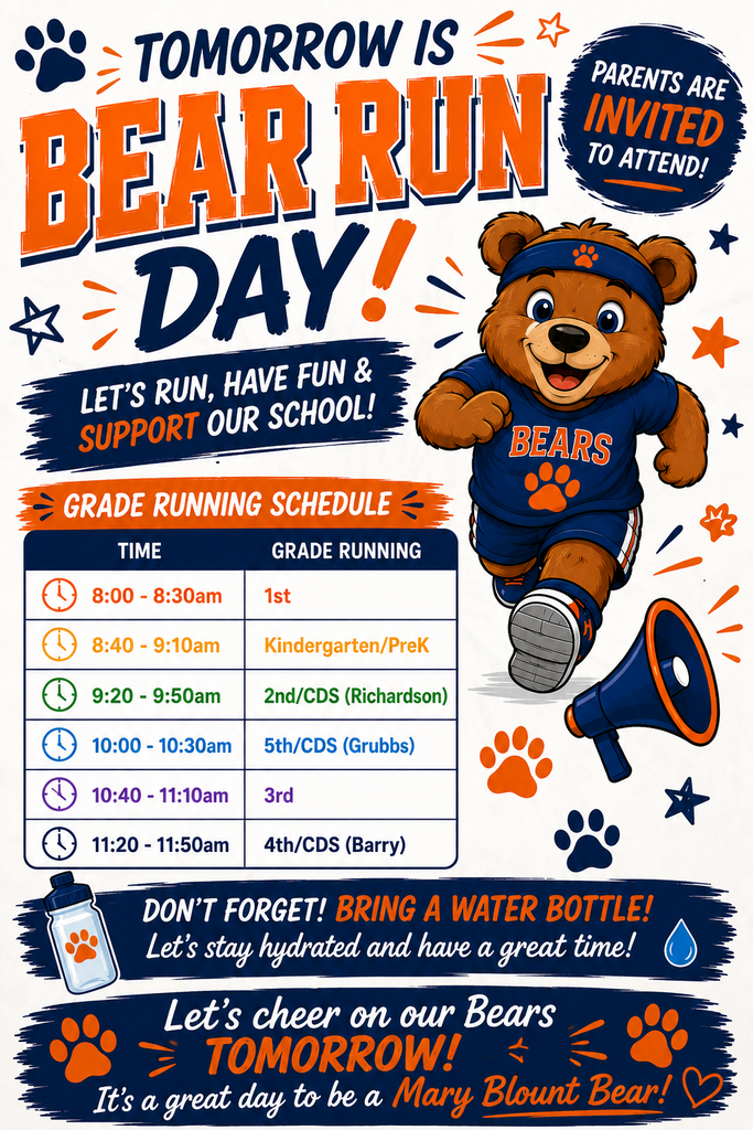 Bear Run Schedule