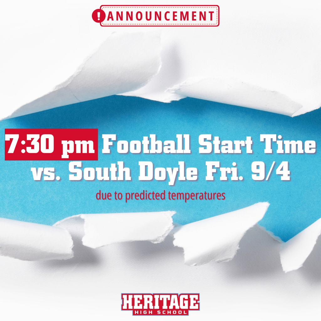 football start time