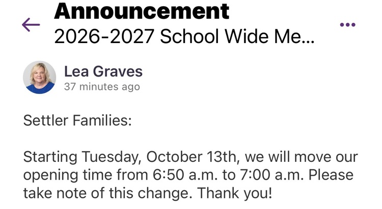 announcement