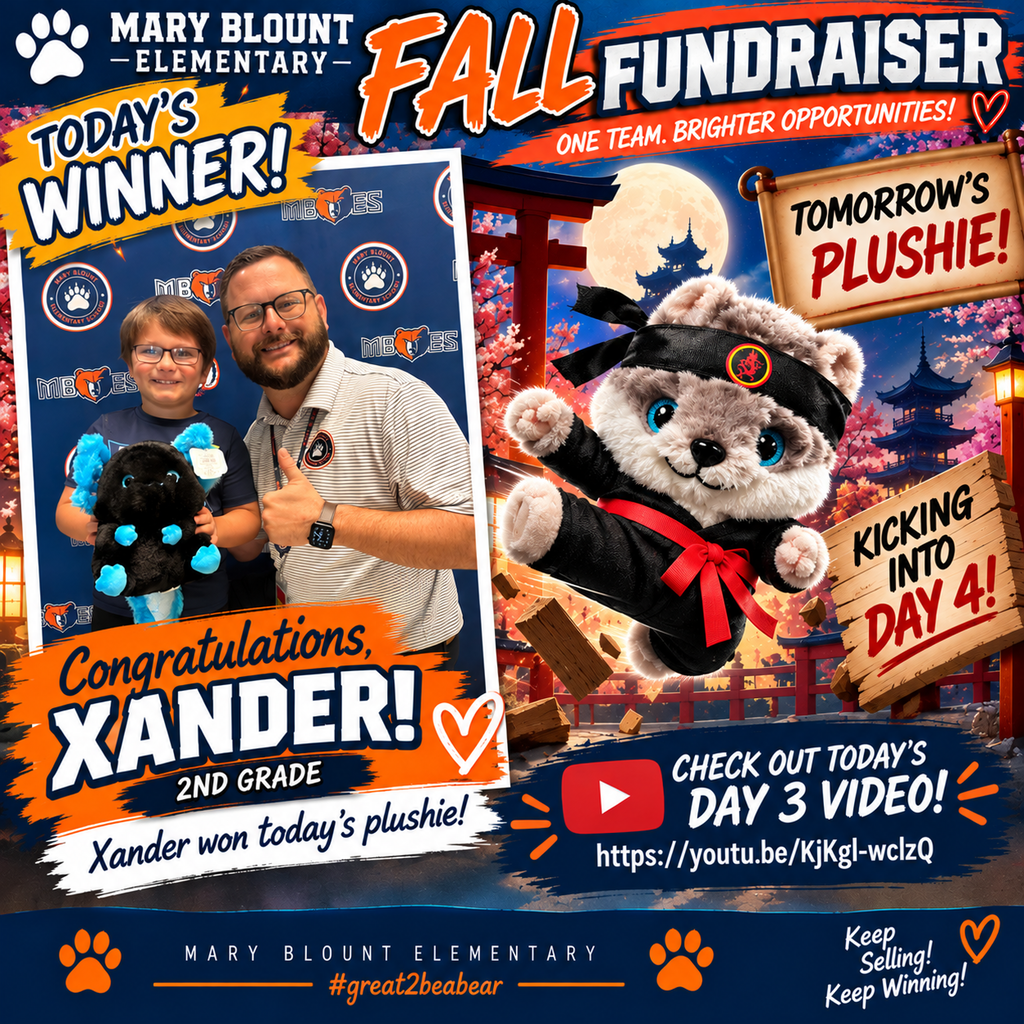 Today's winner, Congratulations Xander