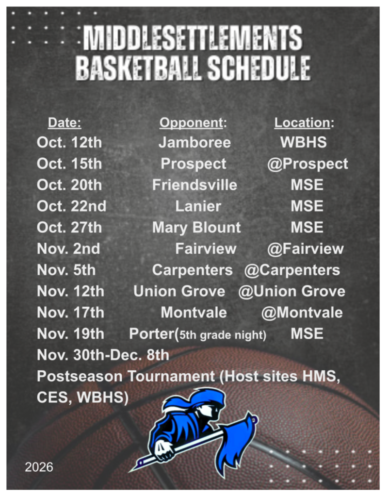 Basketball Schedule
