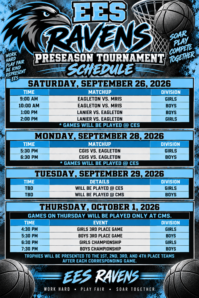 Basketball Schedule 