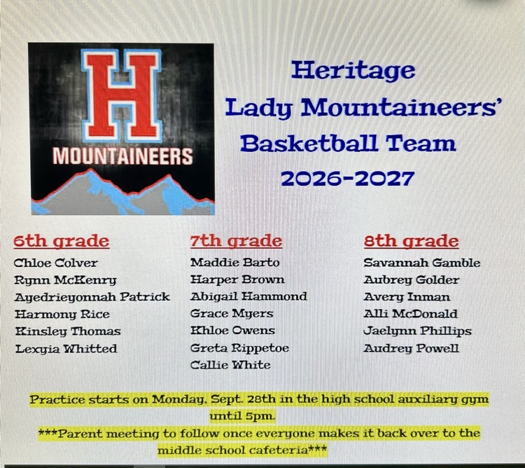 Girls Basketball 26-27