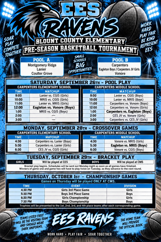Basketball Schedule 