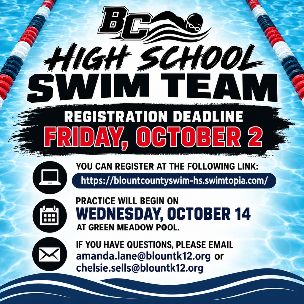 Swim Team Flyer
