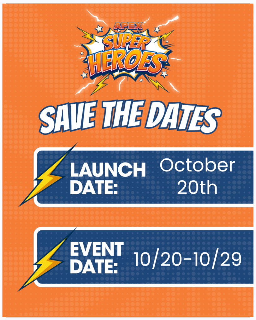 APEX DATES RELEASE