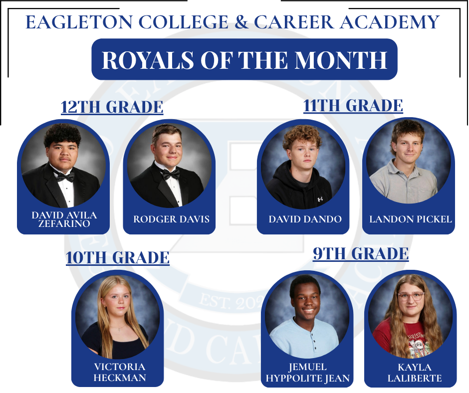 Royals of the Month 1
