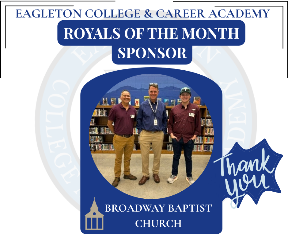 Royals of the Month Sponsor