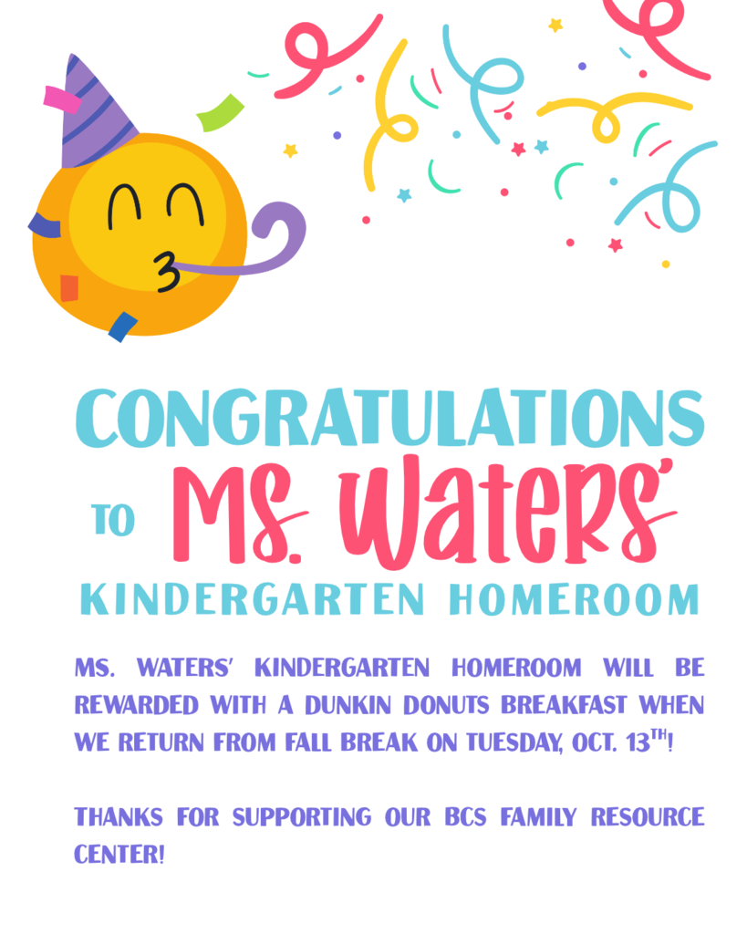 Food Drive Winner