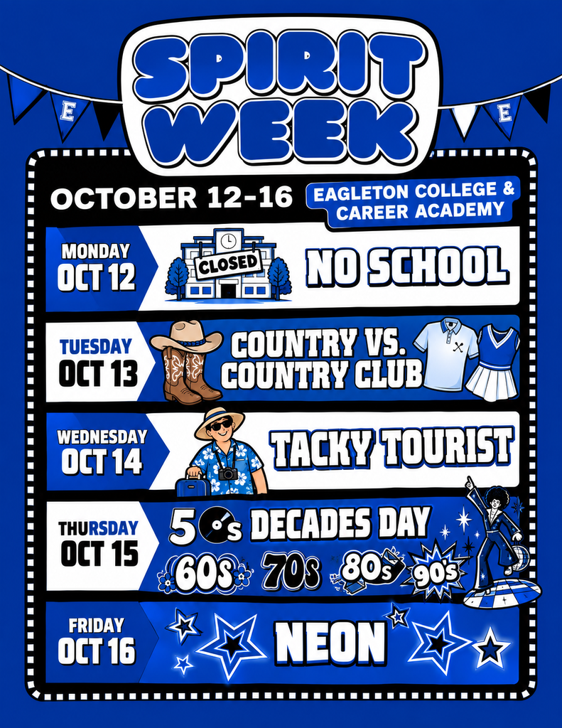 Spirit Week poster