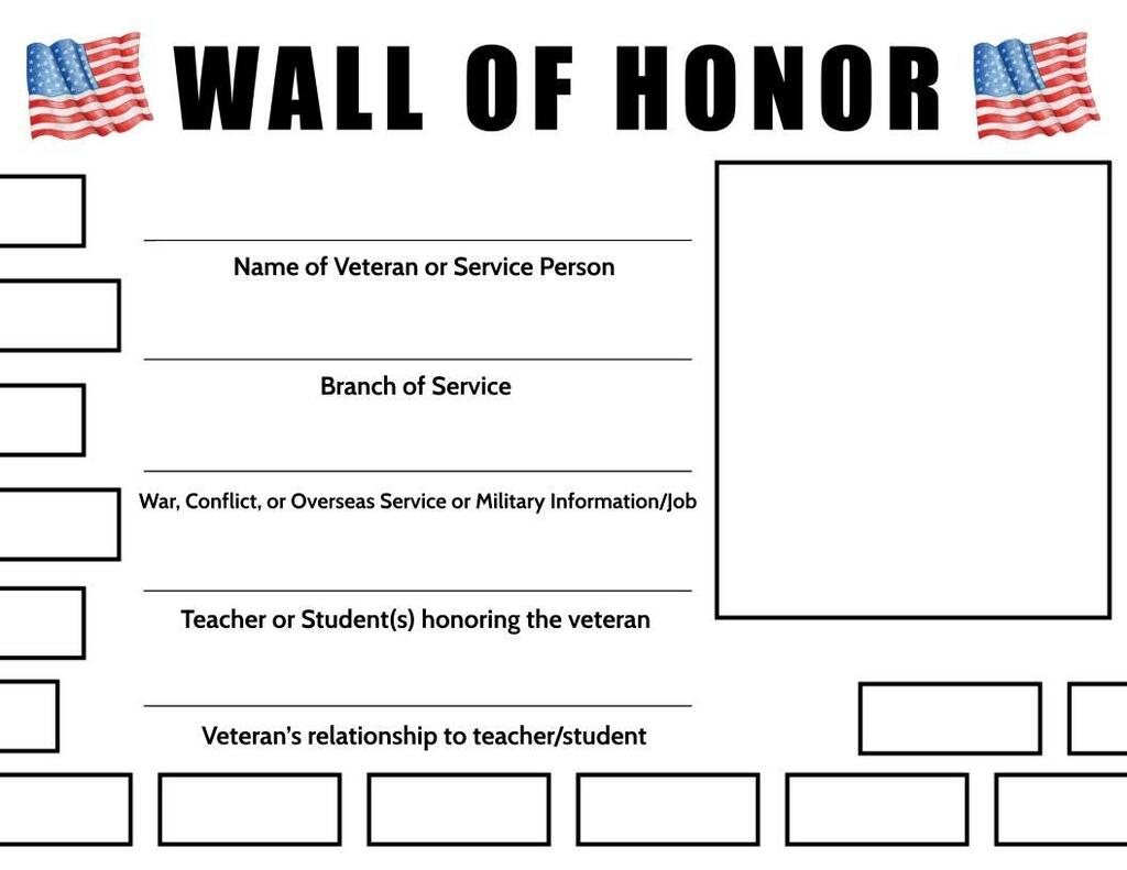 Wall of Honor brick