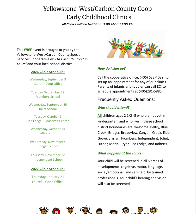 Early Childhood Clinics