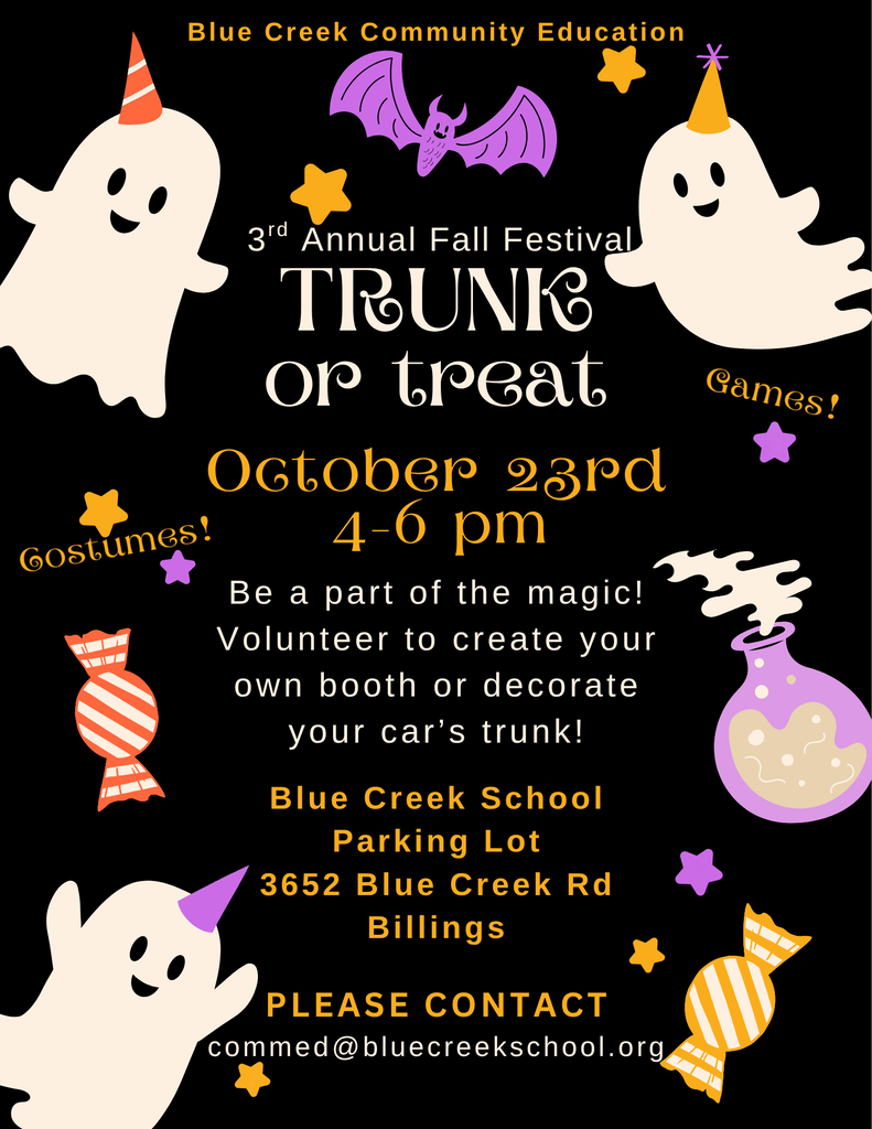 Trunk or treat Flyer