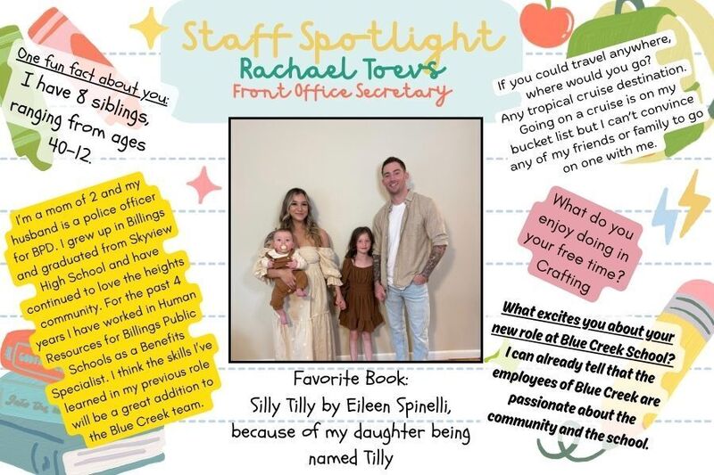 Staff Spotlight Welcome!