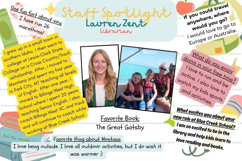 Staff Spotlight Welcome!