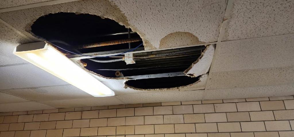 water leak