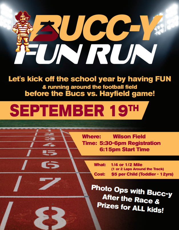 Bucc-y Fun Run