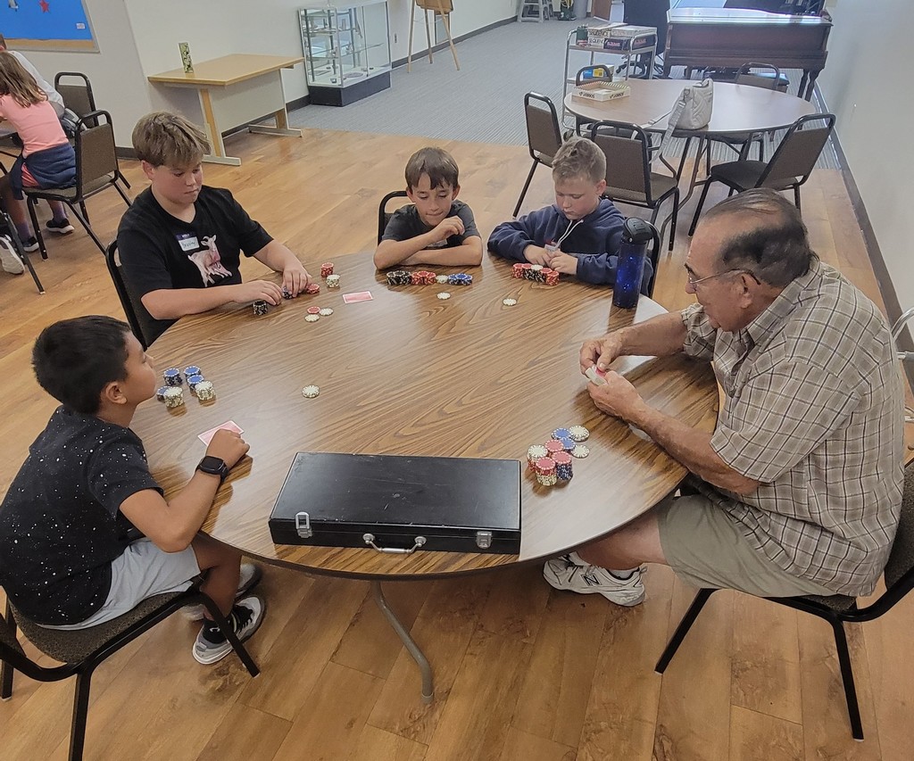 Senior Center visit