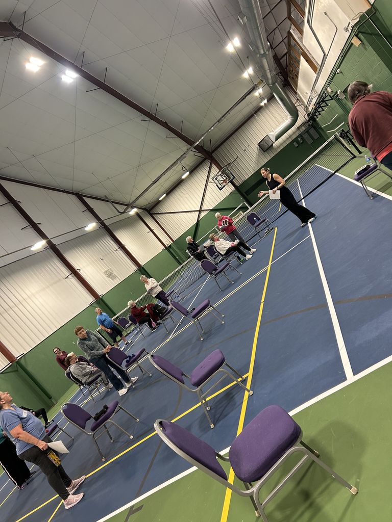 Facilities presentation at the Fitness Center