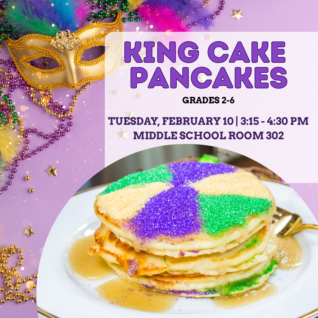 King Cake Pancakes