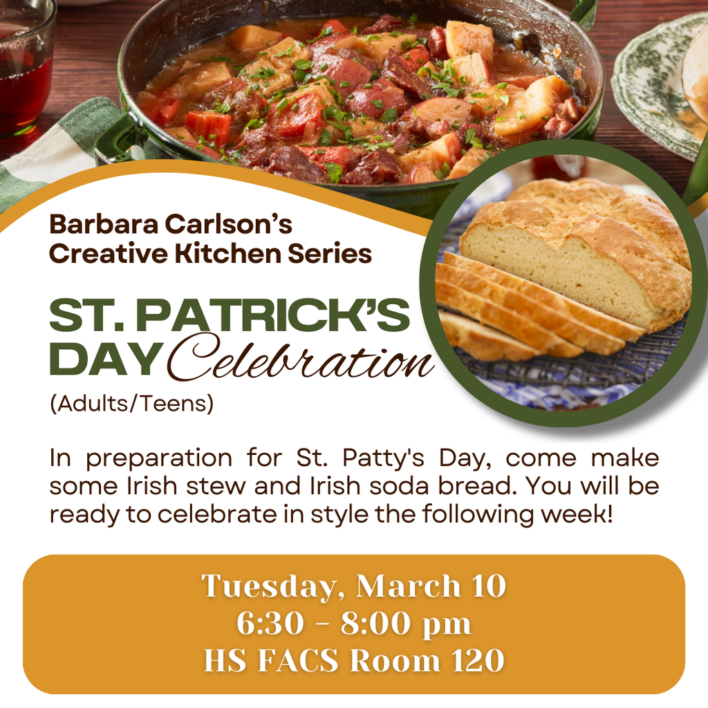 St. Patrick's Day Celebration class