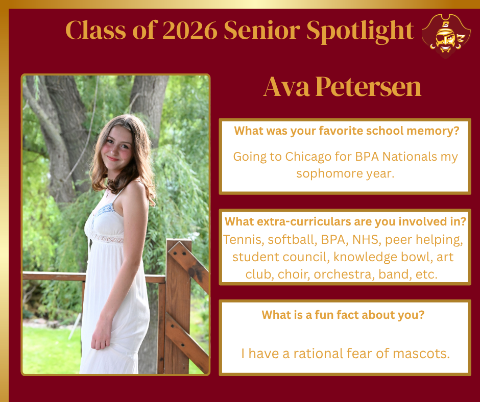 Senior Spotlight - Ava Petersen