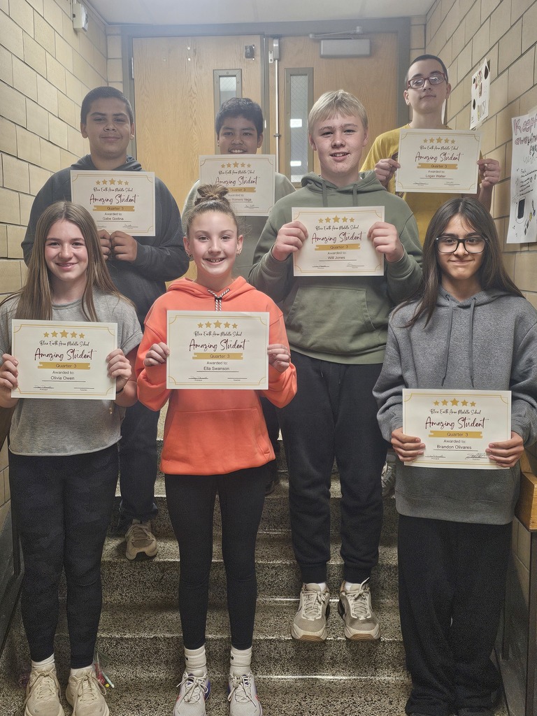 ✨ BEA Middle School’s Amazing Students for Quarter 3! Congrats to our students showing what BUC Pride is all about!