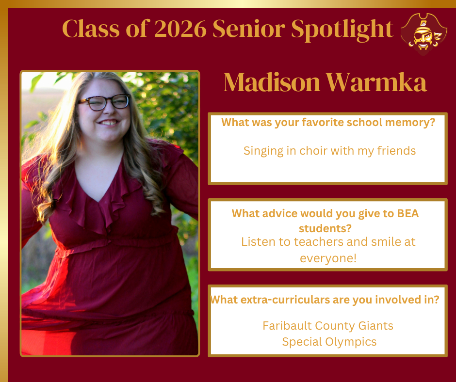 Senior Spotlight - Madison Warmka