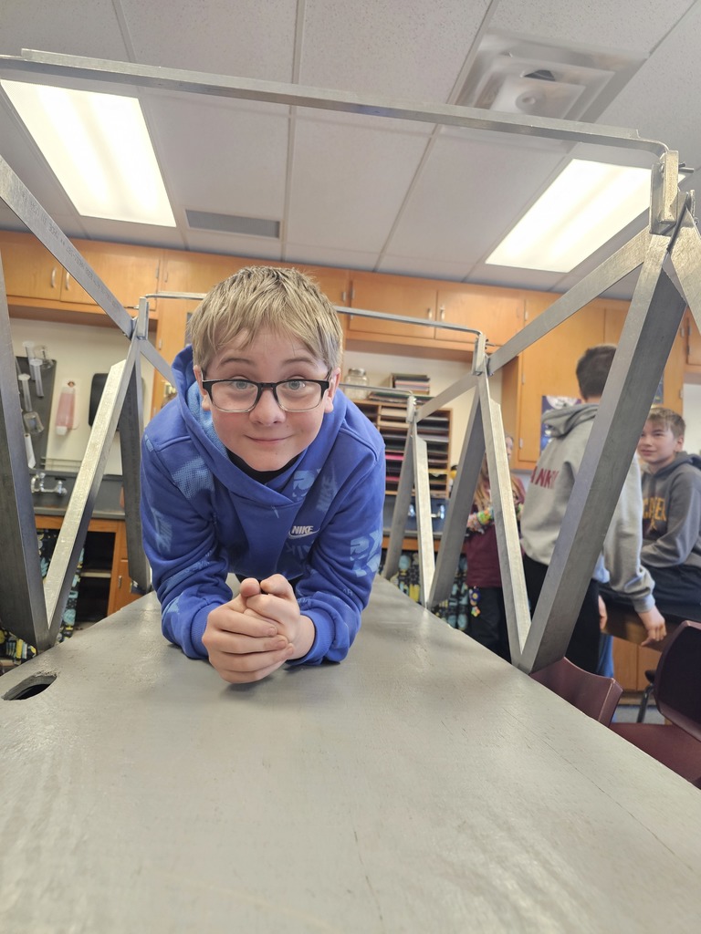 Hands-on learning in action! 🌉  Bridge in a Bag gives students the opportunity to design and build their very own truss bridge using lightweight materials. Mrs. Hernandez’s STEM class had the opportunity to partner with the Minnesota Department of Transportation, bringing real-world connections into the classroom!  As they construct their models, students aren't just building bridges—they’re building skills in engineering, teamwork, and problem-solving. They also explore how real bridges support weight and why design matters, all while thinking like future engineers.  It’s a fun, interactive way to bring STEM concepts to life and show just how important bridges are in our everyday communities!  #STEMinAction #HandsOnLearning #FutureEngineers