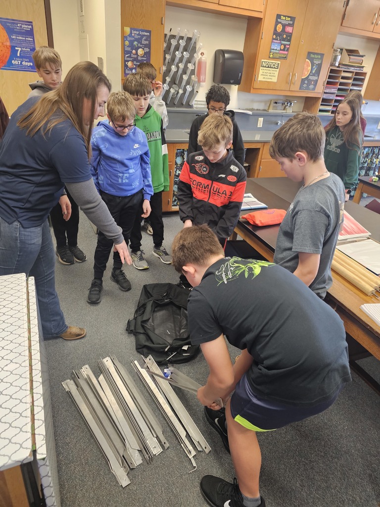 Hands-on learning in action! 🌉  Bridge in a Bag gives students the opportunity to design and build their very own truss bridge using lightweight materials. Mrs. Hernandez’s STEM class had the opportunity to partner with the Minnesota Department of Transportation, bringing real-world connections into the classroom!  As they construct their models, students aren't just building bridges—they’re building skills in engineering, teamwork, and problem-solving. They also explore how real bridges support weight and why design matters, all while thinking like future engineers.  It’s a fun, interactive way to bring STEM concepts to life and show just how important bridges are in our everyday communities!  #STEMinAction #HandsOnLearning #FutureEngineers