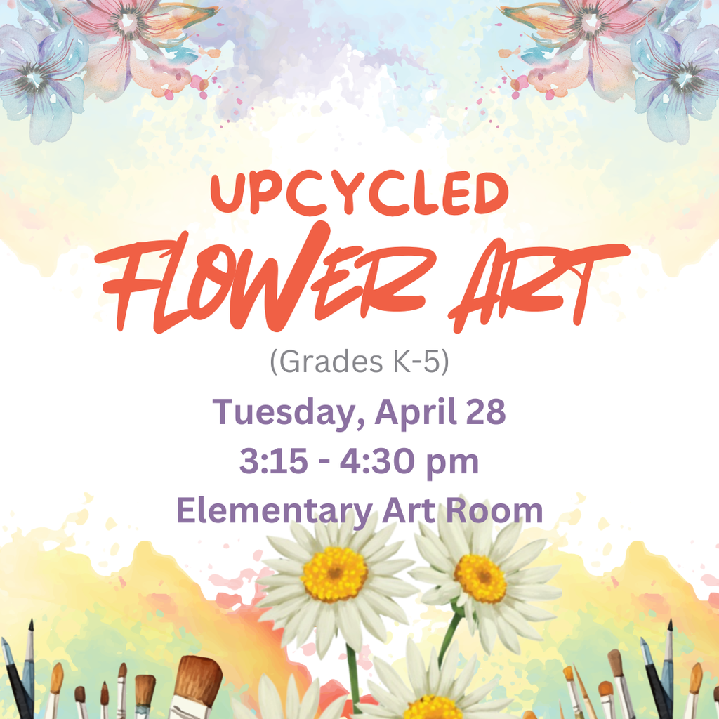 Upcycled Flower Art