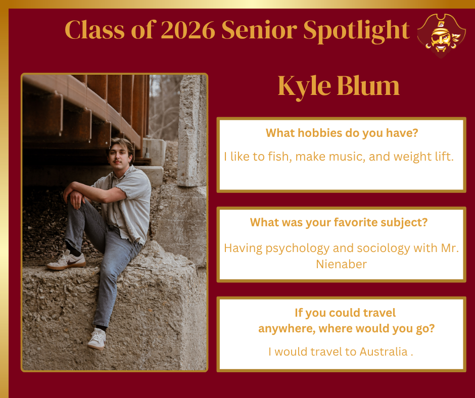 Senior Spotlight - Kyle Blum