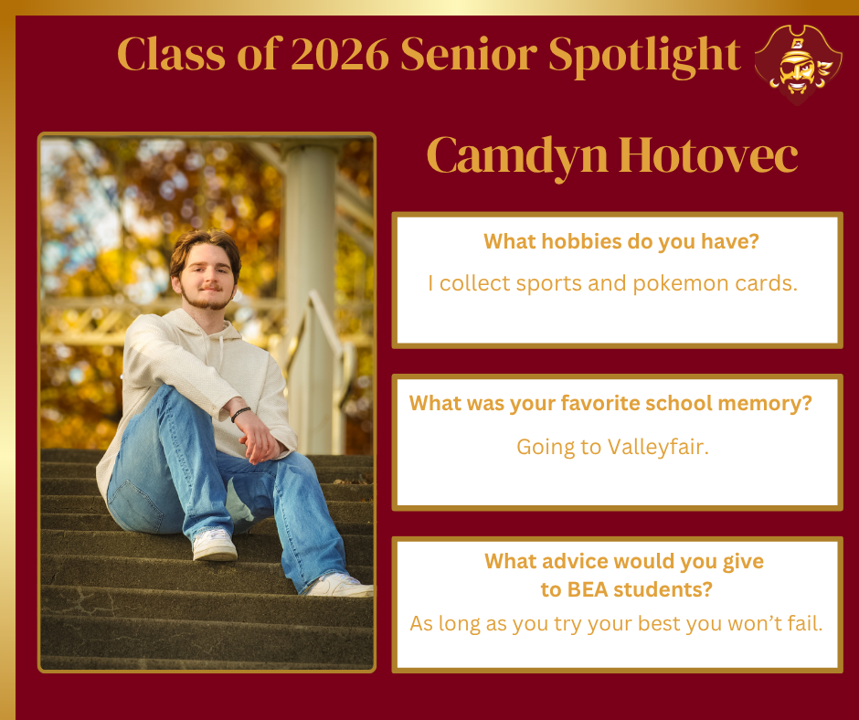 Senior Spotlight - Camdyn Hotovec