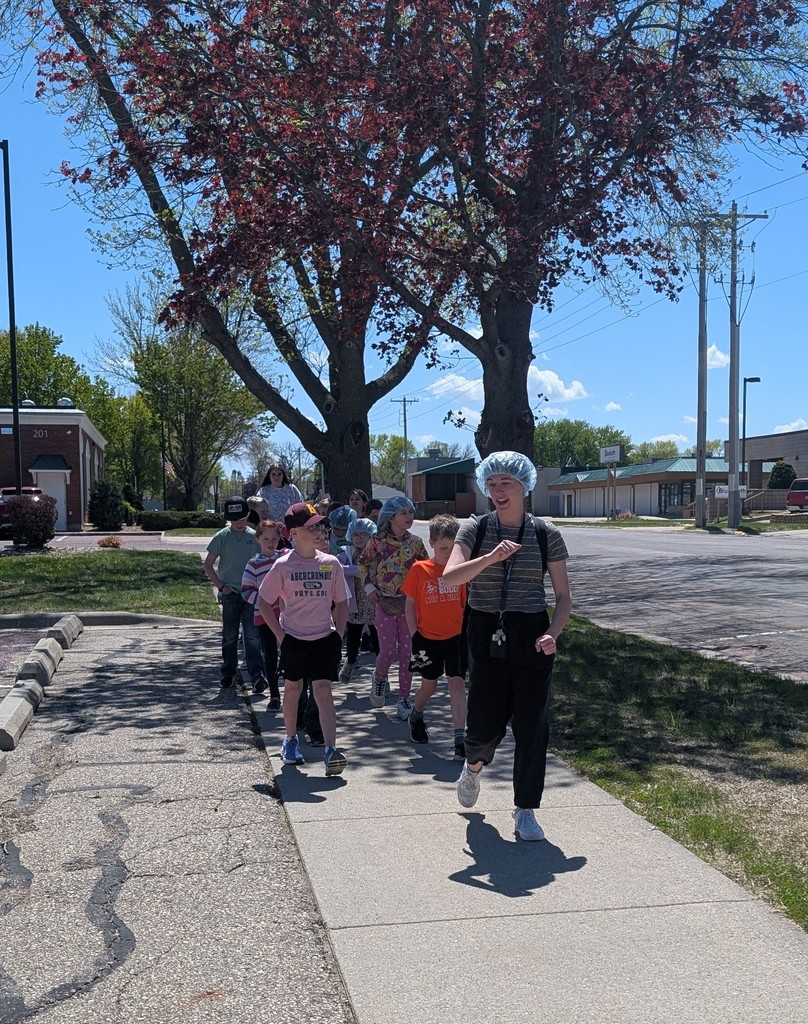 Second Grade on a walk