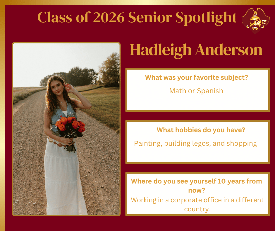 Senior Spotlight - Hadleigh Anderson