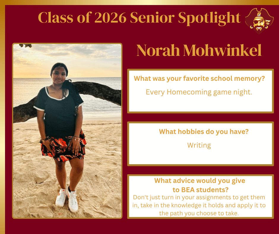 Senior Spotlight - Norah Wohwinkel