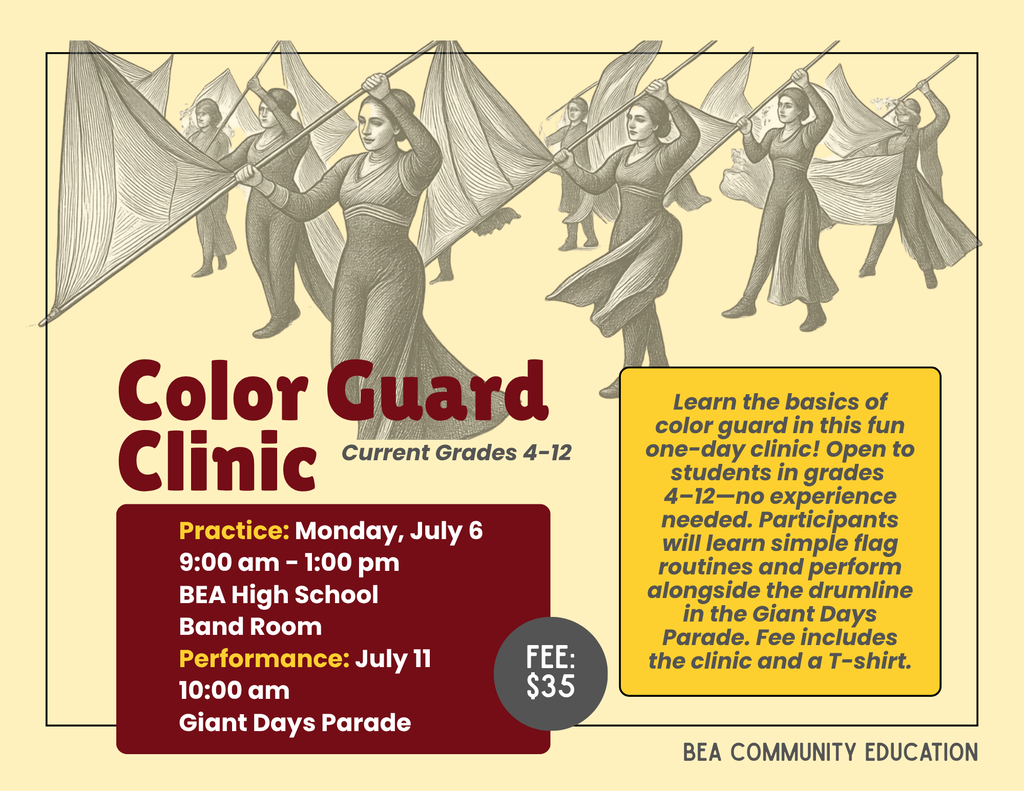 Color Guard Clinic