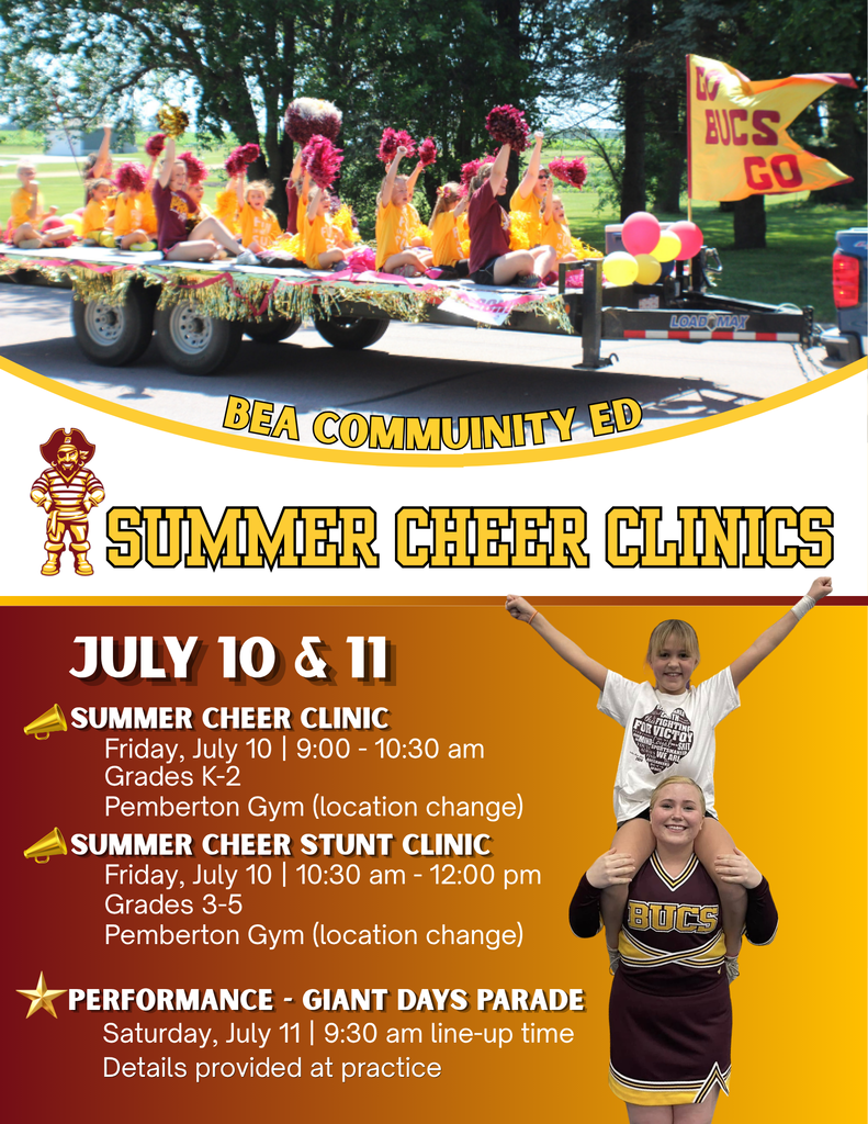 Summer Cheer Clinic