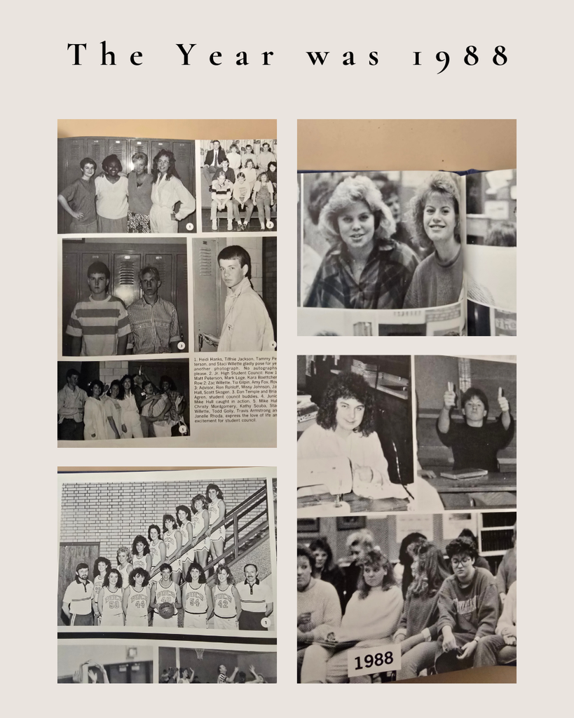 Photos from the school year 1988