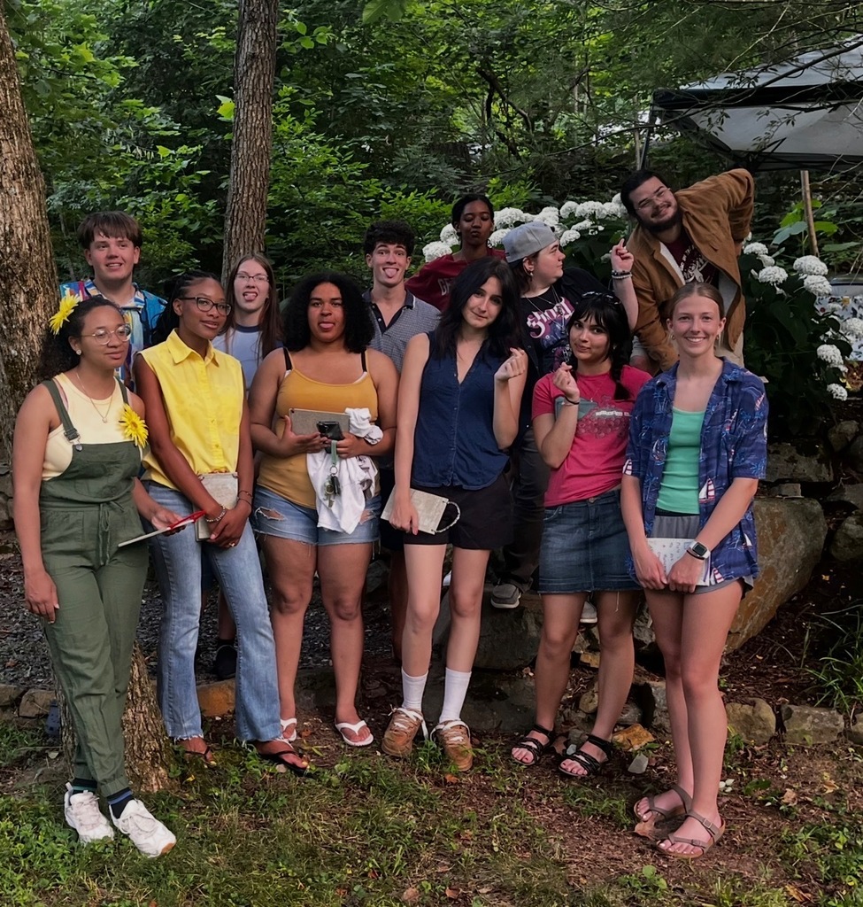 A group of students posing.