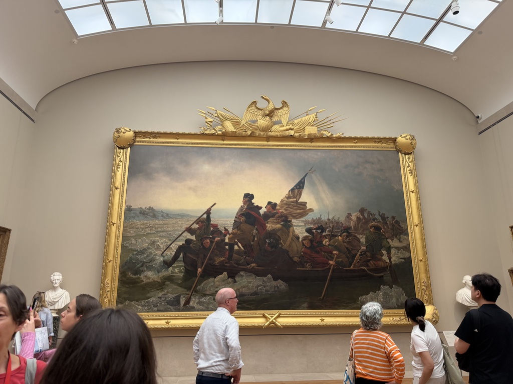 At a museum