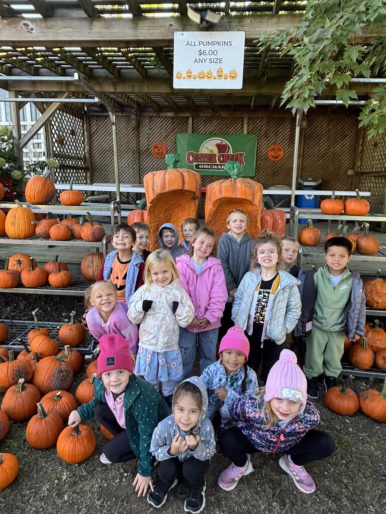 One of our kindergarten classes