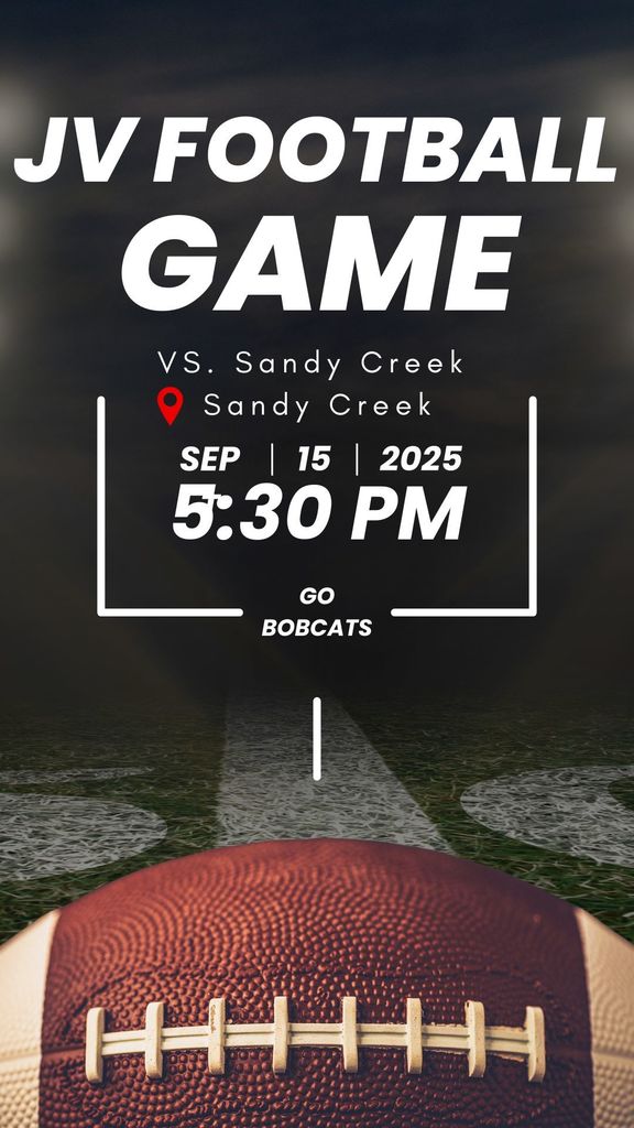 JV Football @ Sandy Creek 