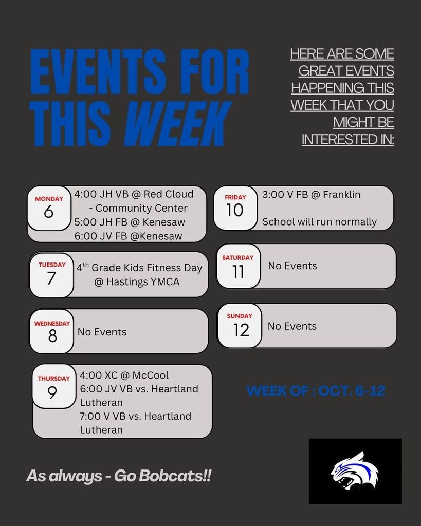 Week of 10/06 -10/12