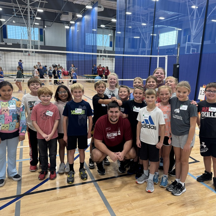 Blue Hill Alumni teaching the 4th grade class 