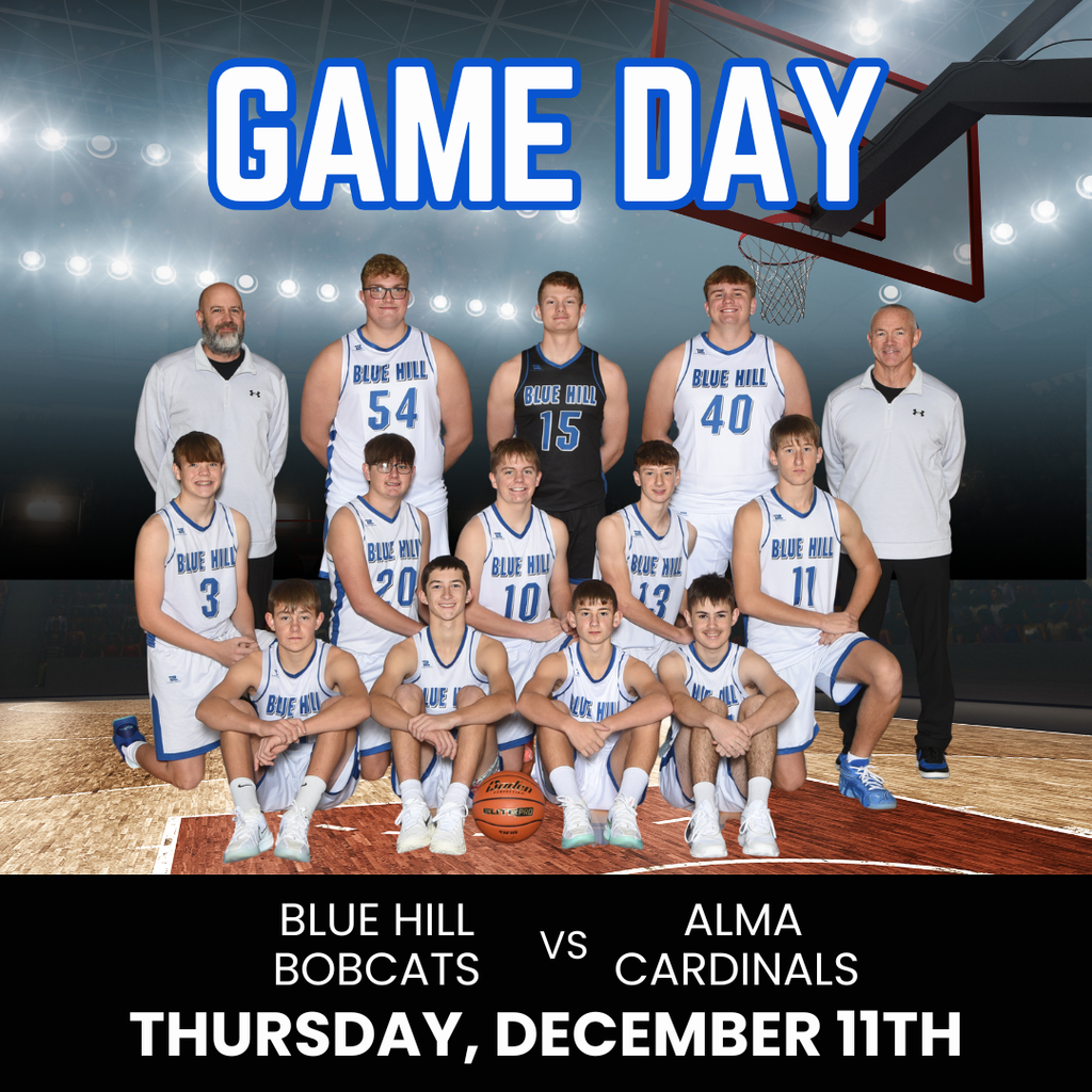 Black and Blue Illustrative Football Score Instagram Post