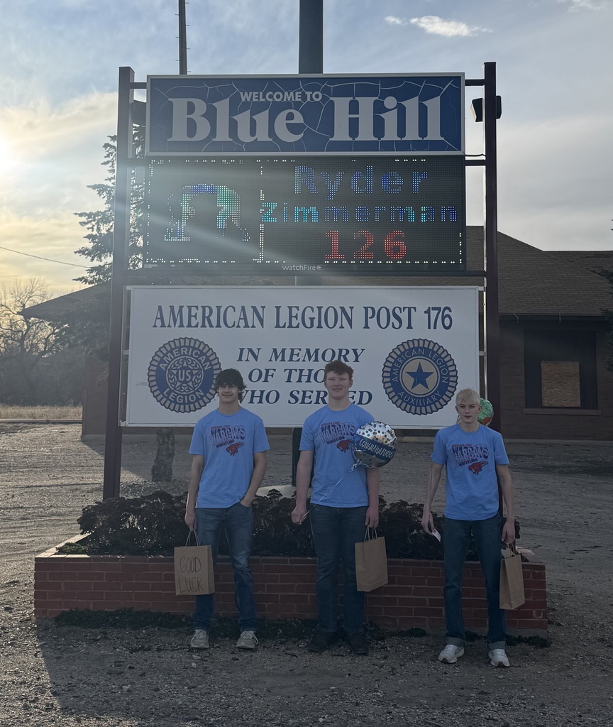 State Wrestling Send Off