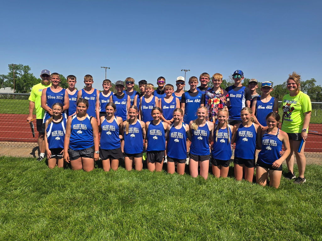 Junior high track team