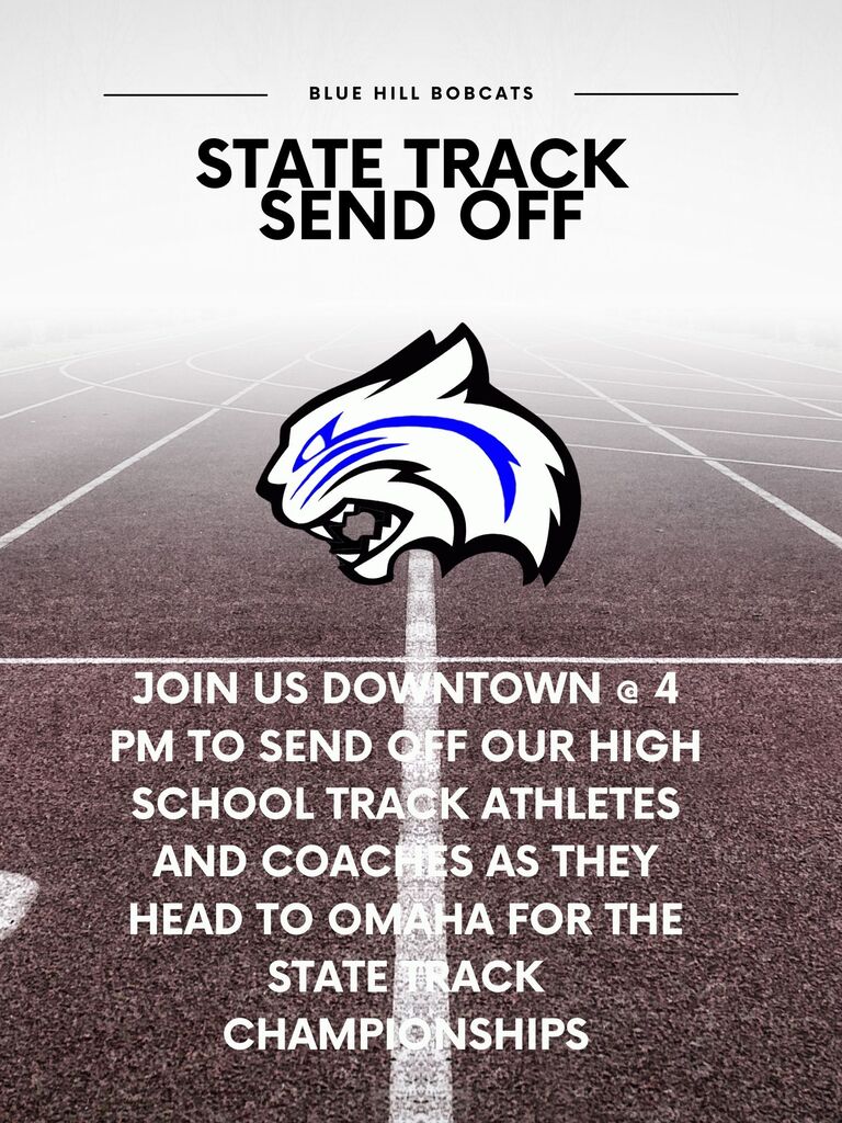 State Track Send Off