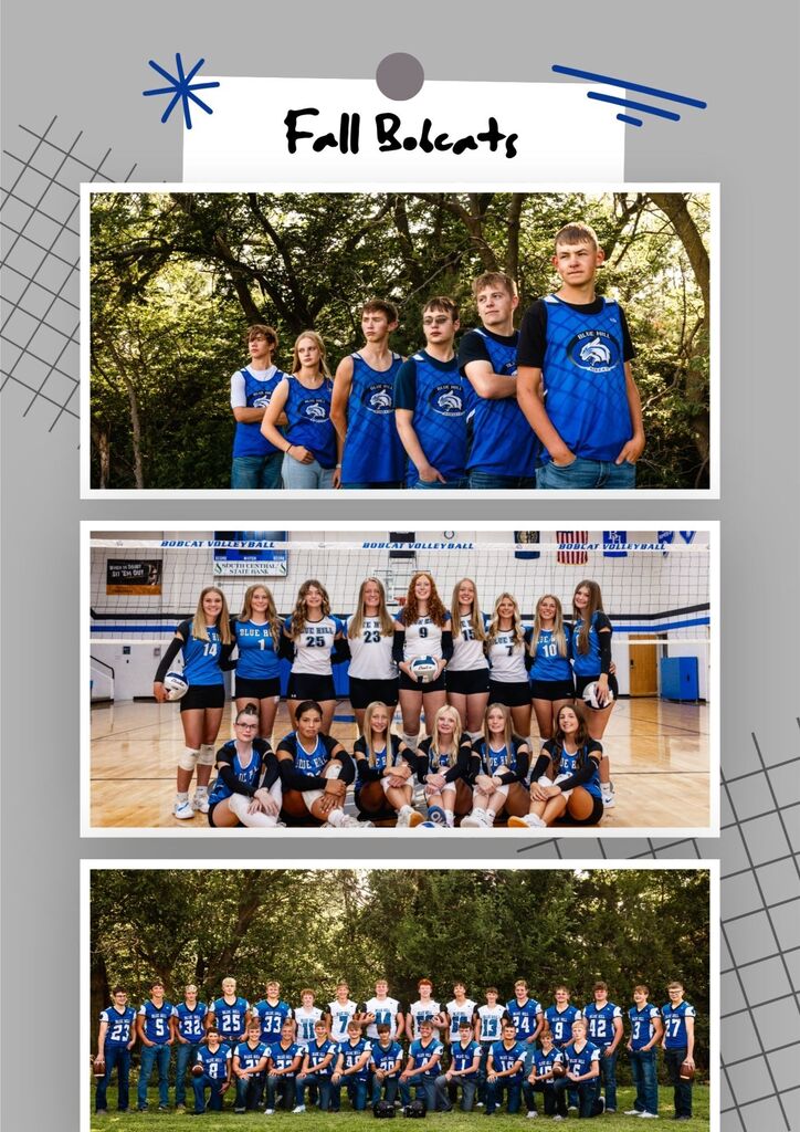 Our Fall athletes!